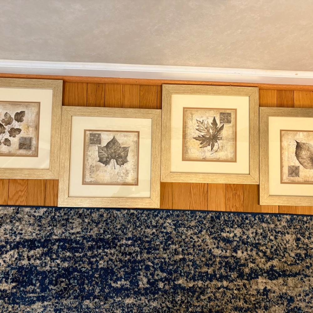 BOTANICAL LEAF PRINTS (FOUR ) - Picture 7 of 8